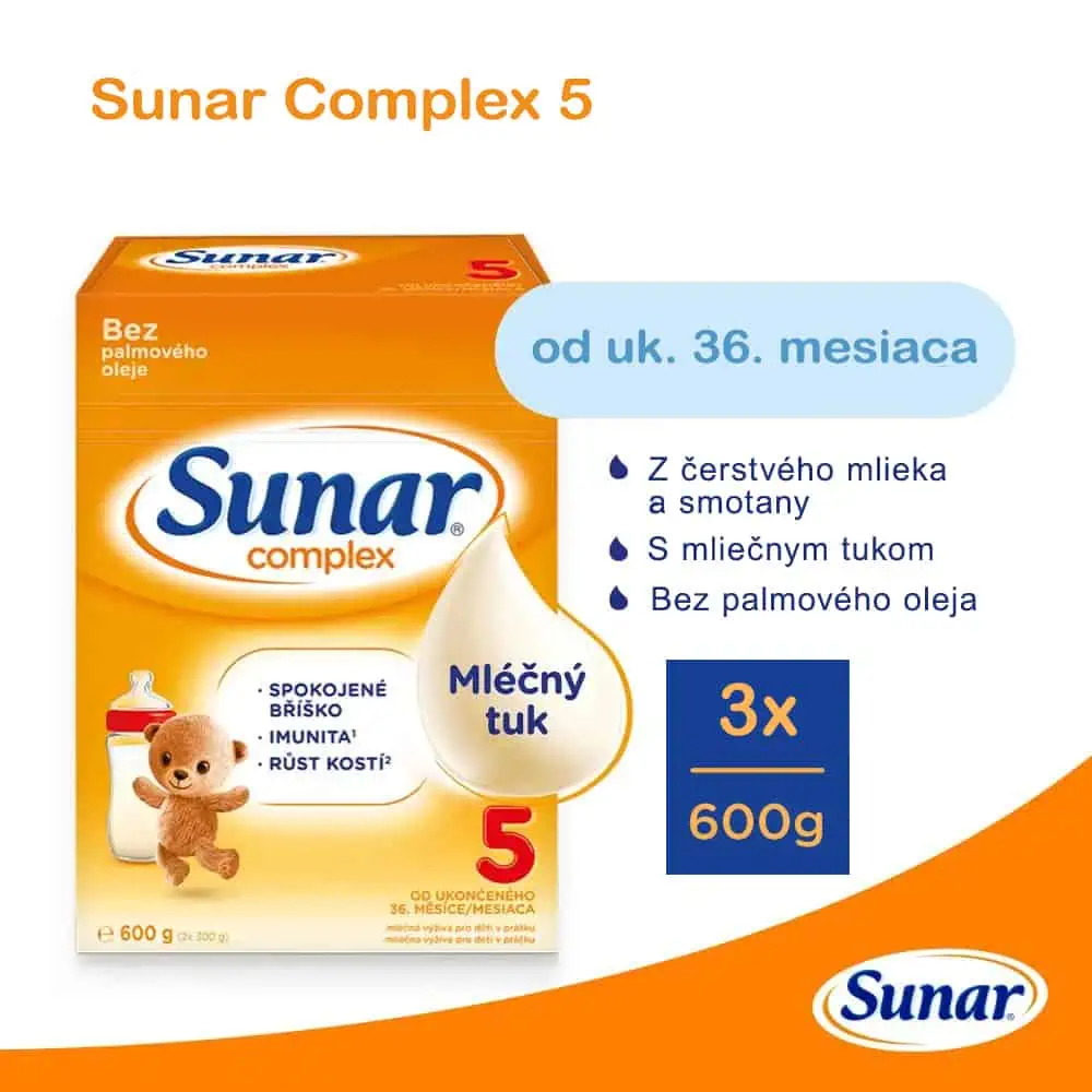 Sunar Complex 5 od 36. mesiaca
