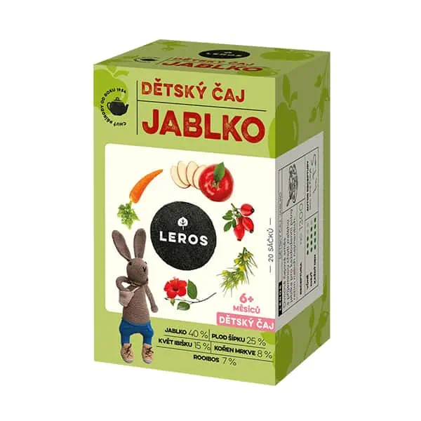 LEROS Detský čaj jablko