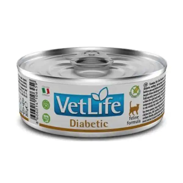 Veterinárna diéta pre mačky Farmina Vet Life cat diabetic v konzerve