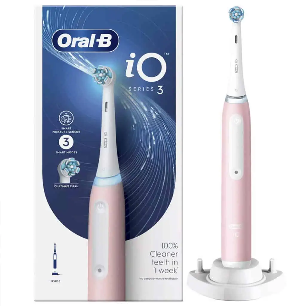 Zloženie setu Oral-B iO Series 3 Blush Pink