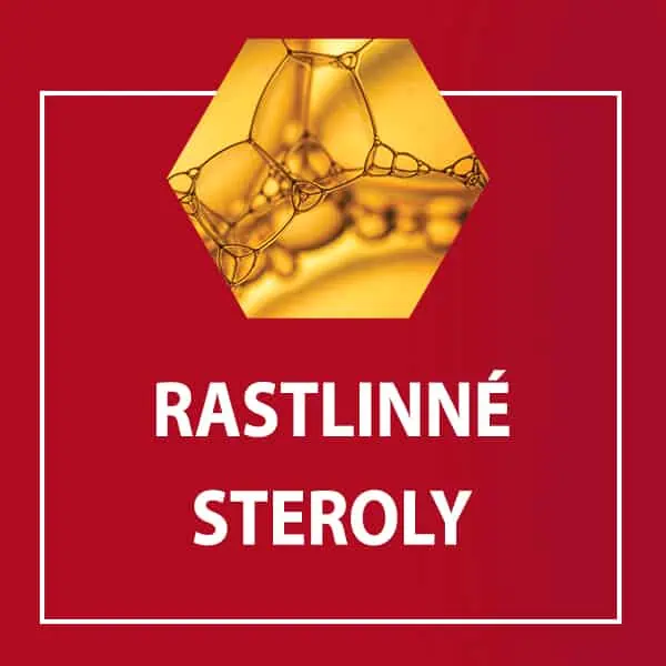 Zloženie tabliet Arterin Cholesterol - Rastlinné steroly