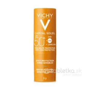 VICHY Capital Soleil tyčinka pre ochranu citlivých partií a pier SPF 50 9g