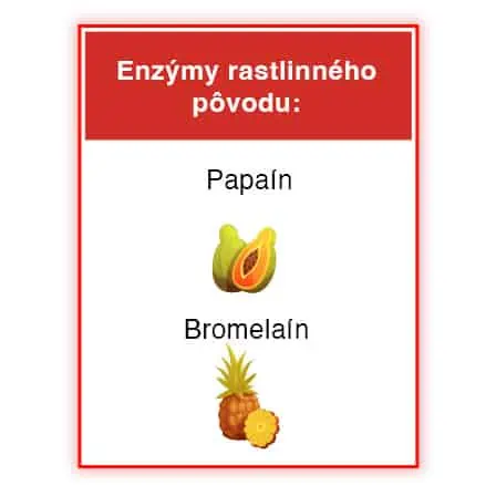 Enzýmy rastlinného pôvodu v lieku Wobenzym