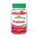 Jamieson Probiotic želatínové pastilky s malinovou príchuťou 45ks