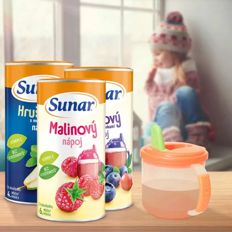 Sunar rozpustný nápoj zaženie smäd zahreje i osvieži, keď bude treba