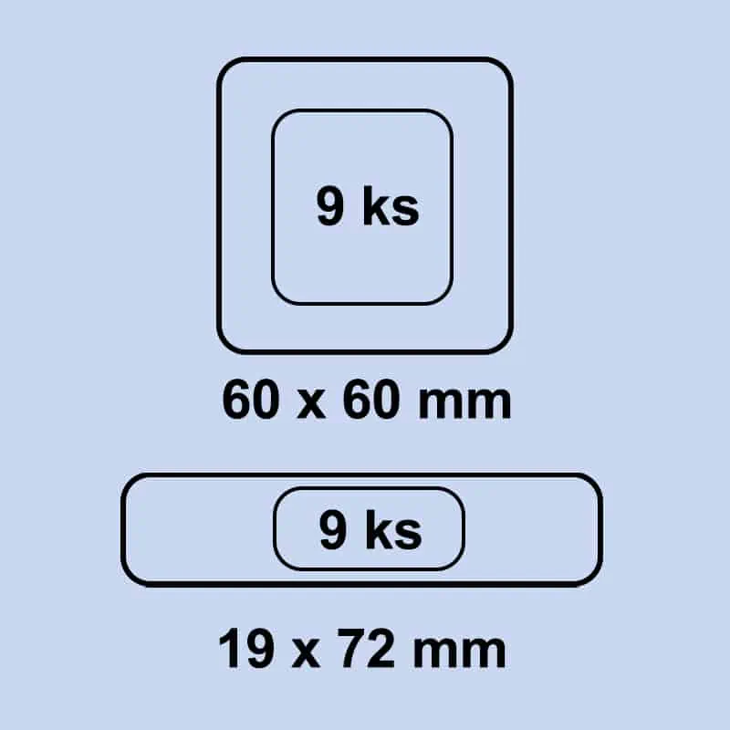 Urgo trblietavé náplasti 2 veľkosti a 3 farby