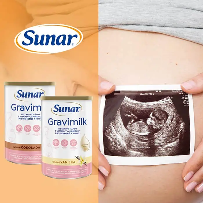 Sunar Gravimilk v dvoch príchutiach