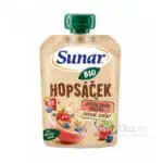 Sunar BIO HOPSÁČEK Jahoda, banán, čučoriedka+ovsené vločky 12m+, 100g