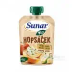 Sunar BIO HOPSÁČEK Mango, banán, hruška, jablko+ovsené vločky 12m+, 100g