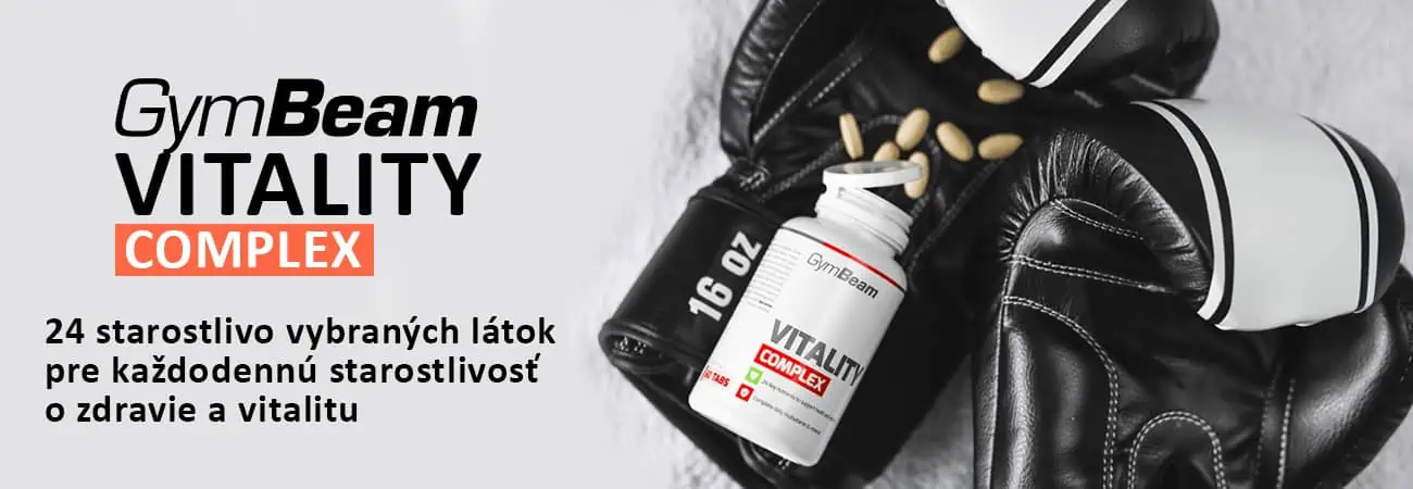 Vitality Complex obsahuje 24 starostlivo vybraných látok na každodennú starostlivosť o zdravie a vitalitu