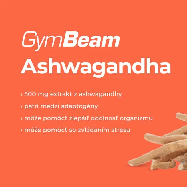 Vlastnosti doplnku GymBeam Ashwagandha