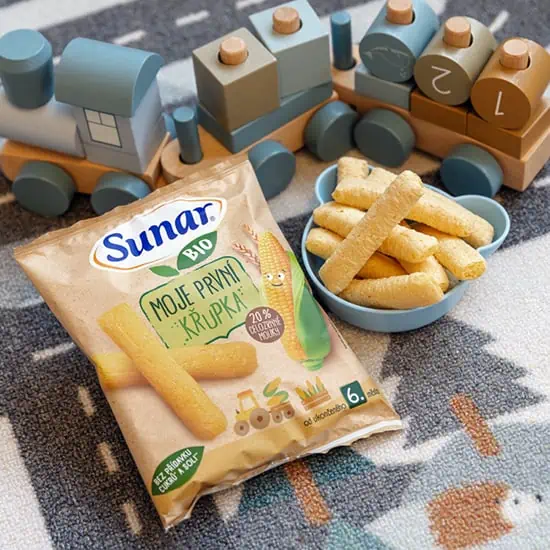 Ďalšie výhody a vlastnosti produktu Sunar BIO Moja prvá chrumka