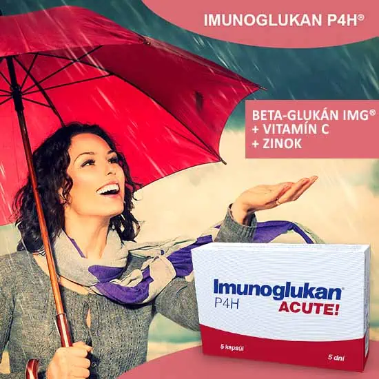 Imunoglukan P4H Acute sirup - silná pomoc pre imunitu