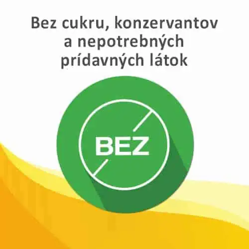 Cebion kvapky = Prípravok bez cukru, konzervantov a nepotrebných prídavných látok