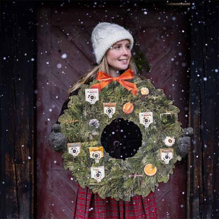 LEROS Bylinný Adventný kalendár Veniec - adventný kalendár pre dospelých