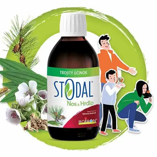 Stodal Nos a hrdlo - Výživový doplnok na báze rastlinných extraktov