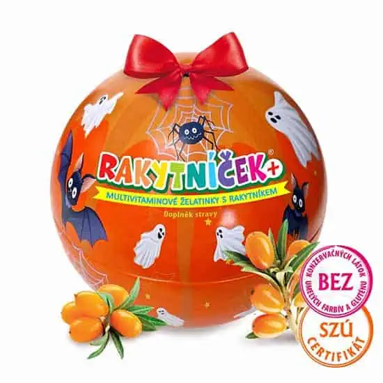 Terezia RAKYTNÍČEK+ želatínky Halloween