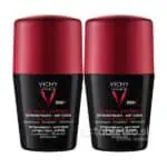 VICHY HOMME DEO 96H detranspirant proti zápachu, roll-on 2x50ml