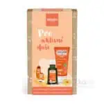 WELEDA Pre aktívne duše SET sprchový gél 50ml + masážný olej 50ml